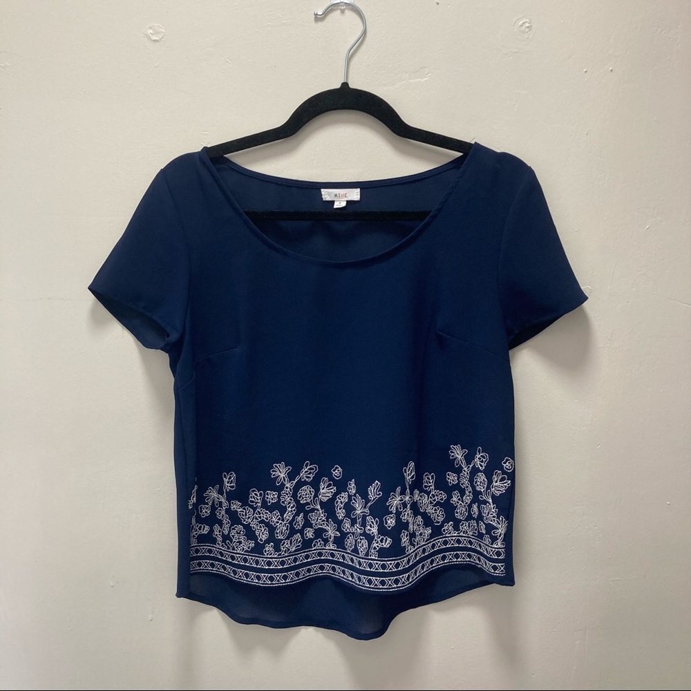 Floral Embroidered Blouse